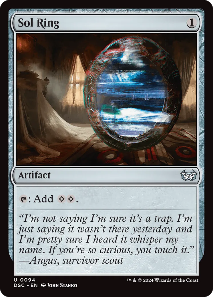 Sol Ring — Duskmourn: House of Horror Commander — Magic: The Gathering