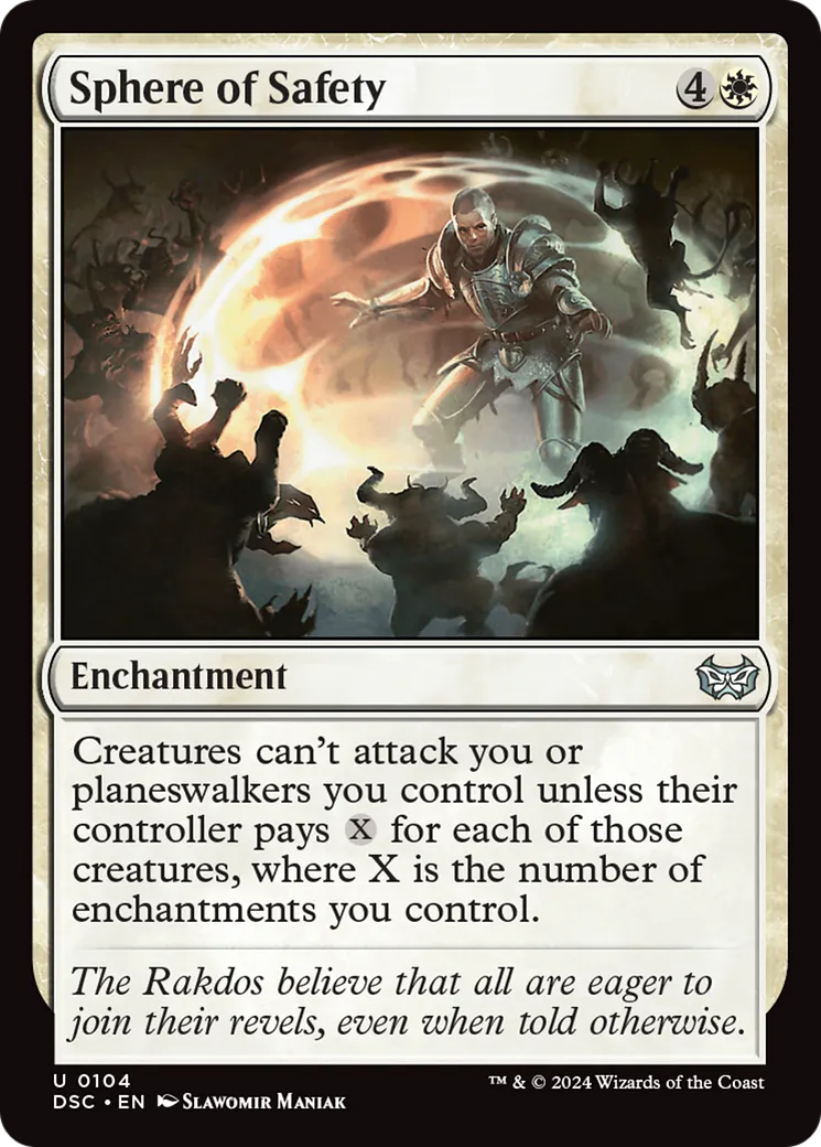 Sphere of Safety — Duskmourn: House of Horror Commander — Magic: The Gathering