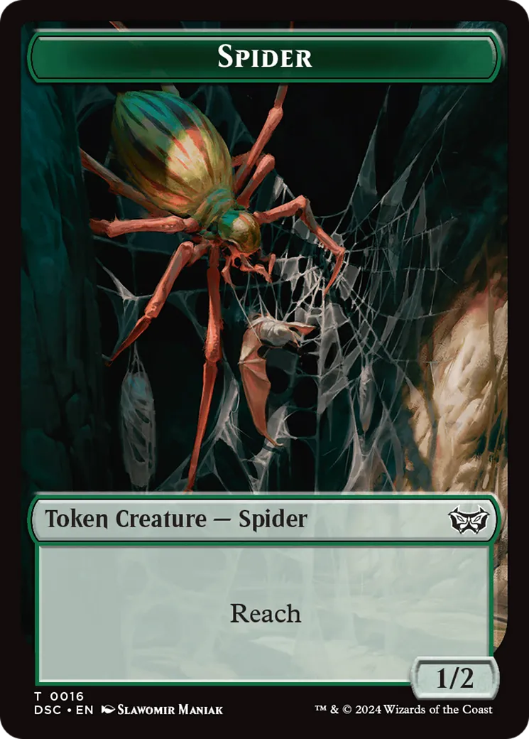 Spider — Duskmourn: House of Horror Commander — Magic: The Gathering