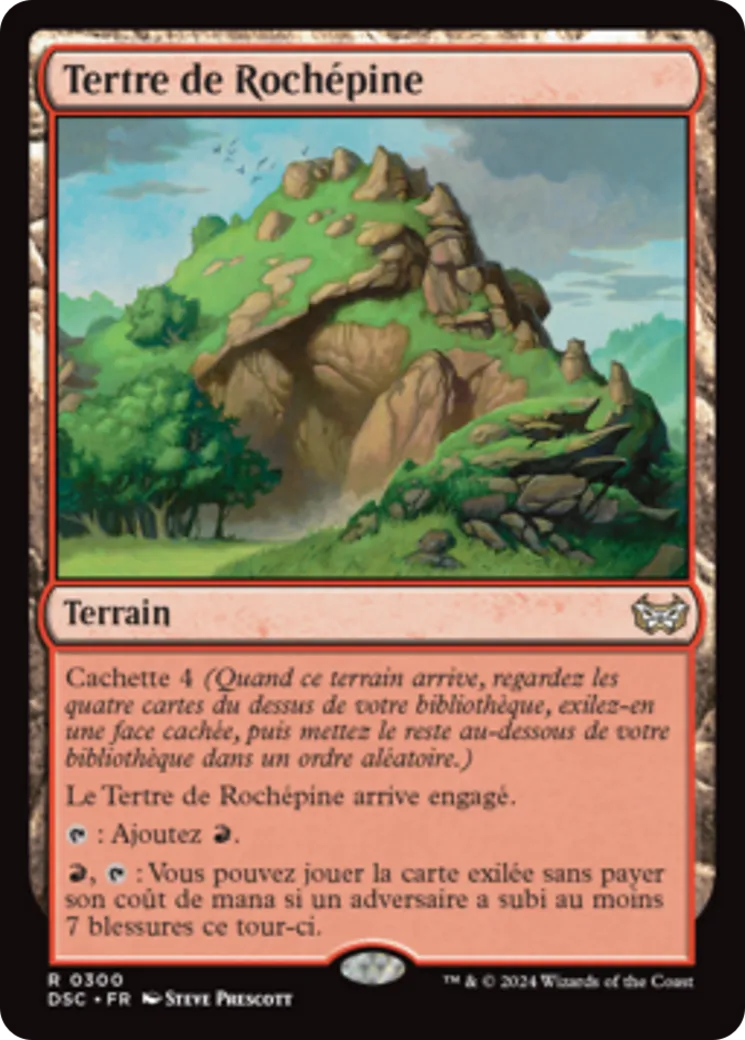 Tertre de Rochépine — Duskmourn: House of Horror Commander — Magic: The Gathering