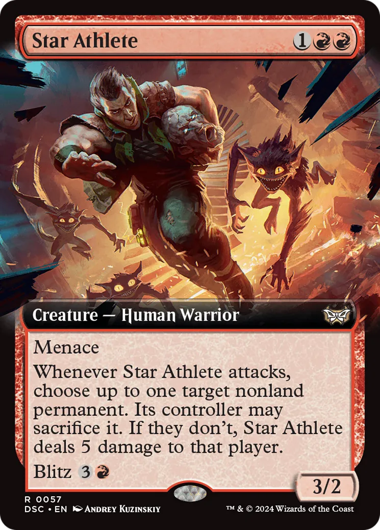 Star Athlete — Duskmourn: House of Horror Commander — Magic: The Gathering