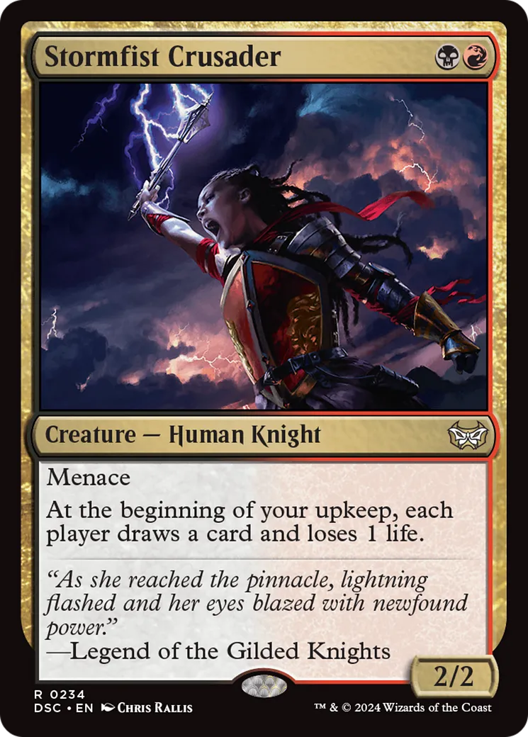 Croisée Poing-de-tempête — Duskmourn: House of Horror Commander — Magic: The Gathering