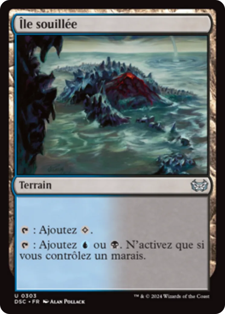 Île souillée — Duskmourn: House of Horror Commander — Magic: The Gathering
