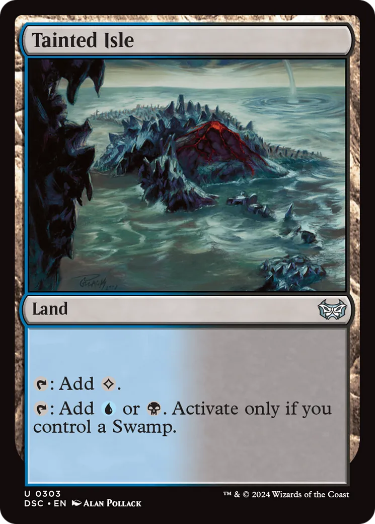 Tainted Isle — Duskmourn: House of Horror Commander — Magic: The Gathering