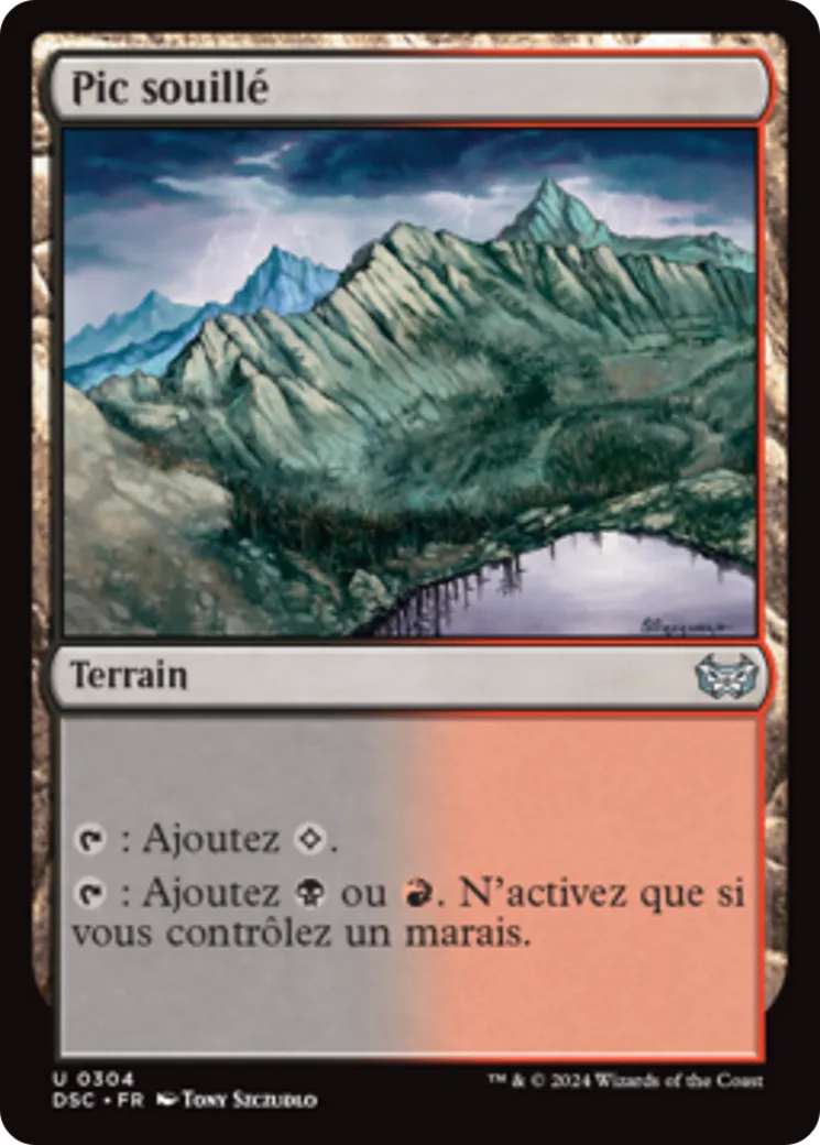 Pic souillé — Duskmourn: House of Horror Commander — Magic: The Gathering
