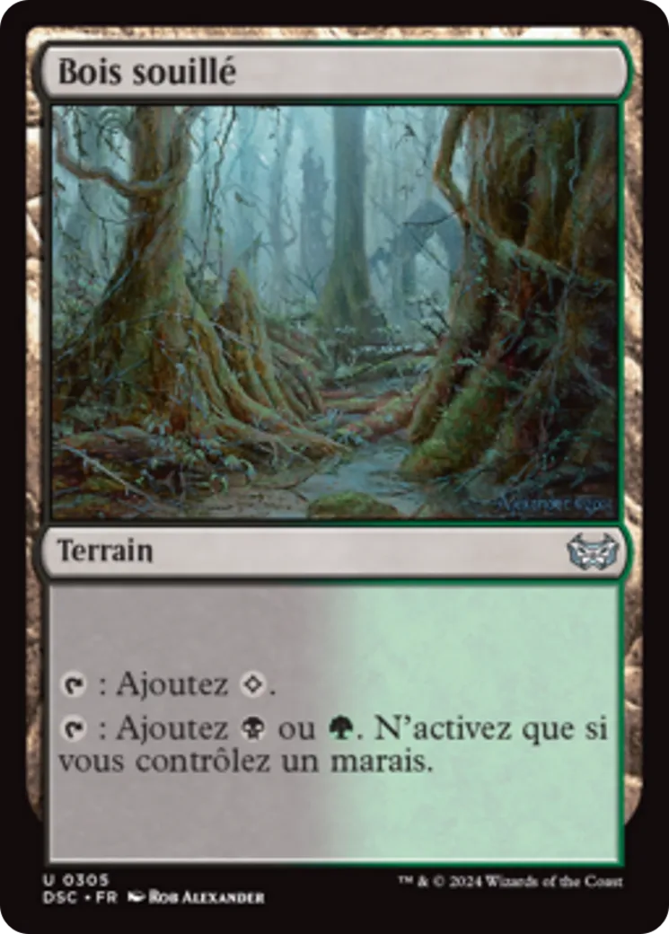 Bois souillé — Duskmourn: House of Horror Commander — Magic: The Gathering