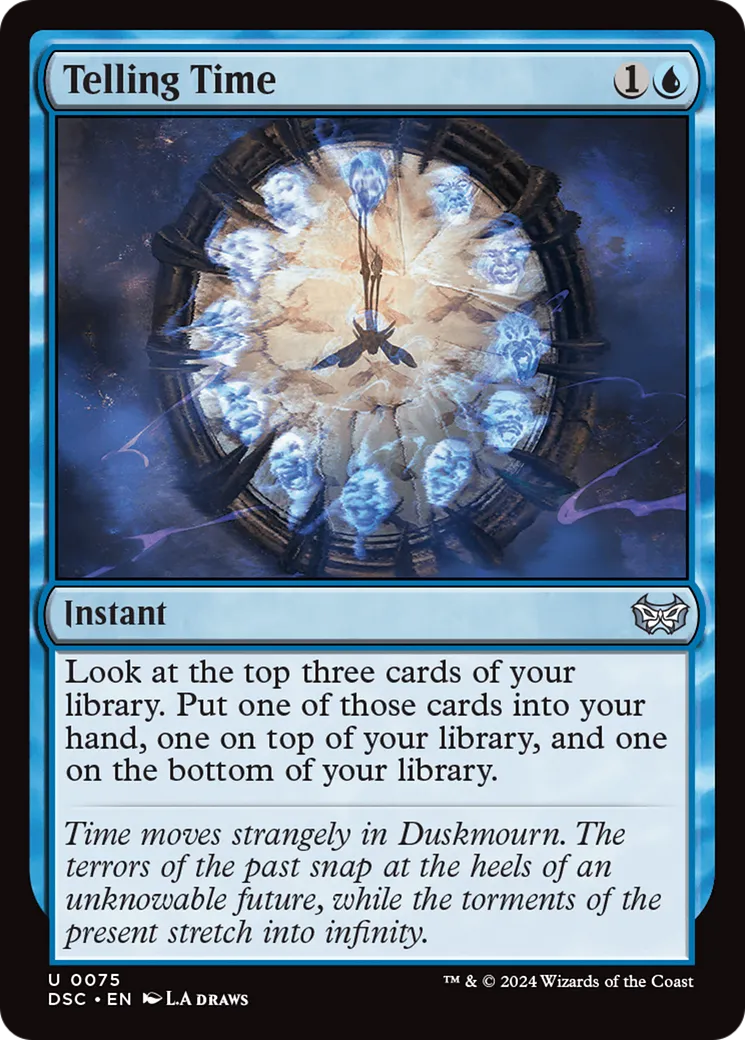 Heure révélatrice — Duskmourn: House of Horror Commander — Magic: The Gathering