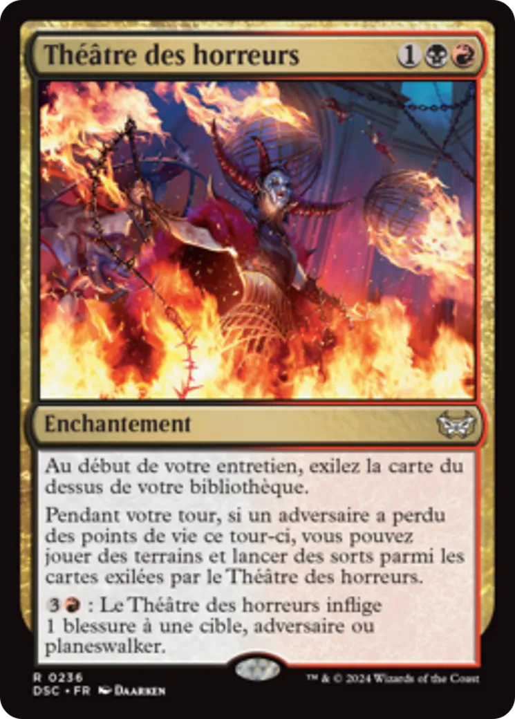 Théâtre des horreurs — Duskmourn: House of Horror Commander — Magic: The Gathering