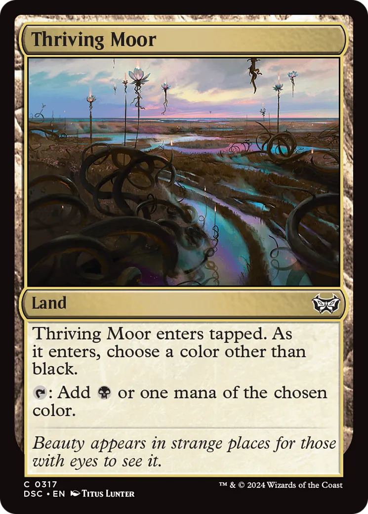 Lande prospère — Duskmourn: House of Horror Commander — Magic: The Gathering