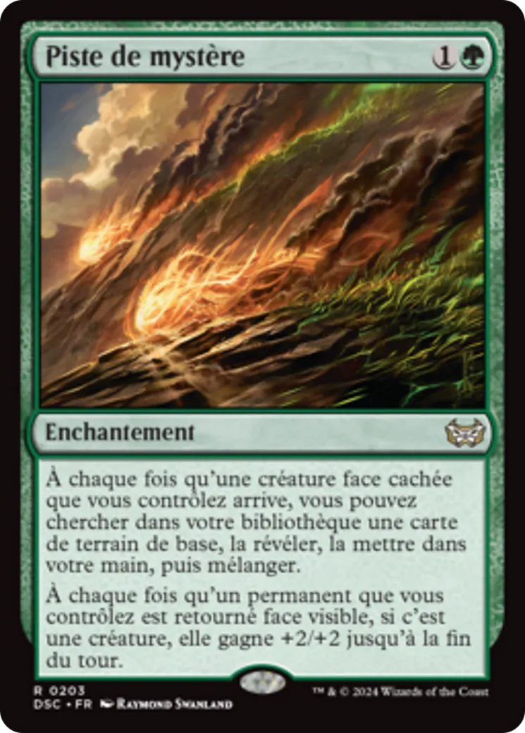 Piste de mystère — Duskmourn: House of Horror Commander — Magic: The Gathering