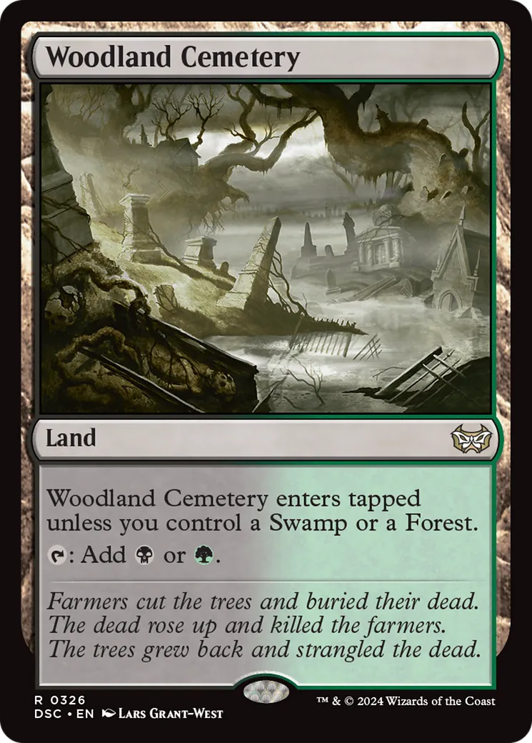 Cimetière des sylves — Duskmourn: House of Horror Commander — Magic: The Gathering