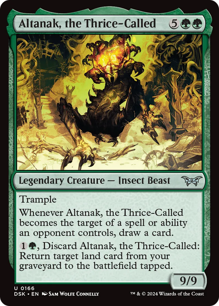 Altanak, the Thrice-Called — Duskmourn: House of Horror — Magic: The Gathering