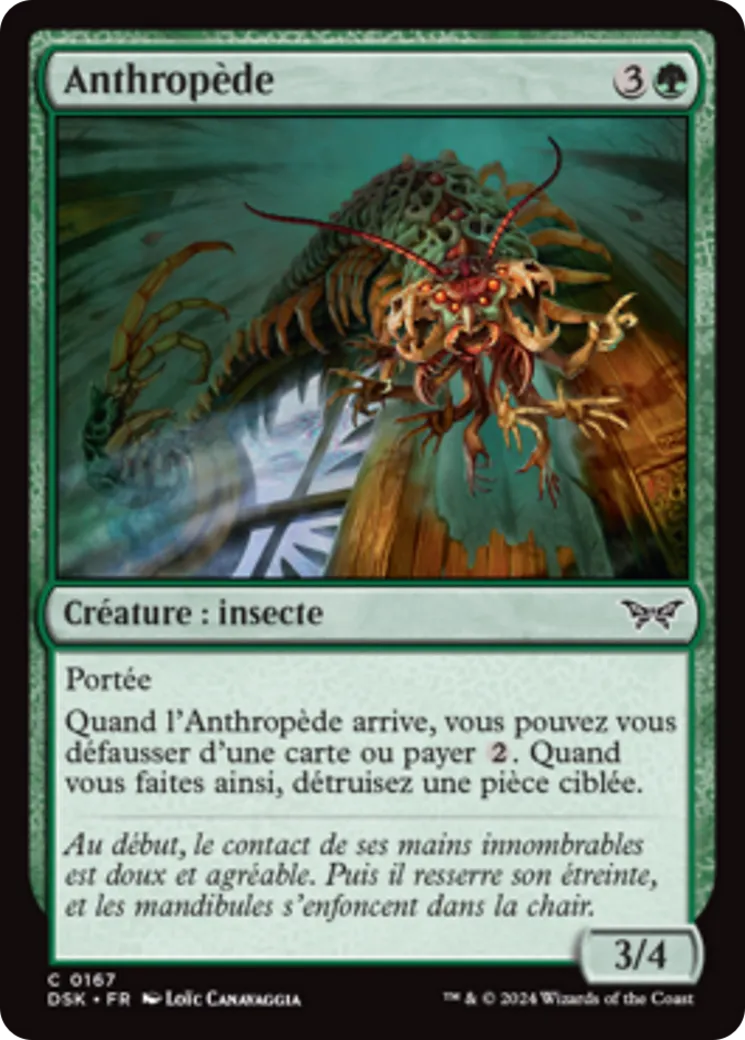 Anthropède — Duskmourn: House of Horror — Magic: The Gathering