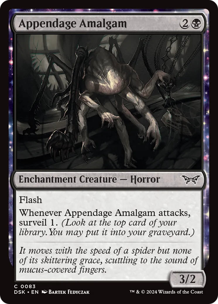 Amalgame de membres — Duskmourn: House of Horror — Magic: The Gathering