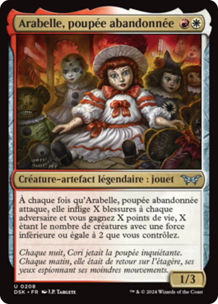 Arabelle, poupée abandonnée — Duskmourn: House of Horror — Magic: The Gathering