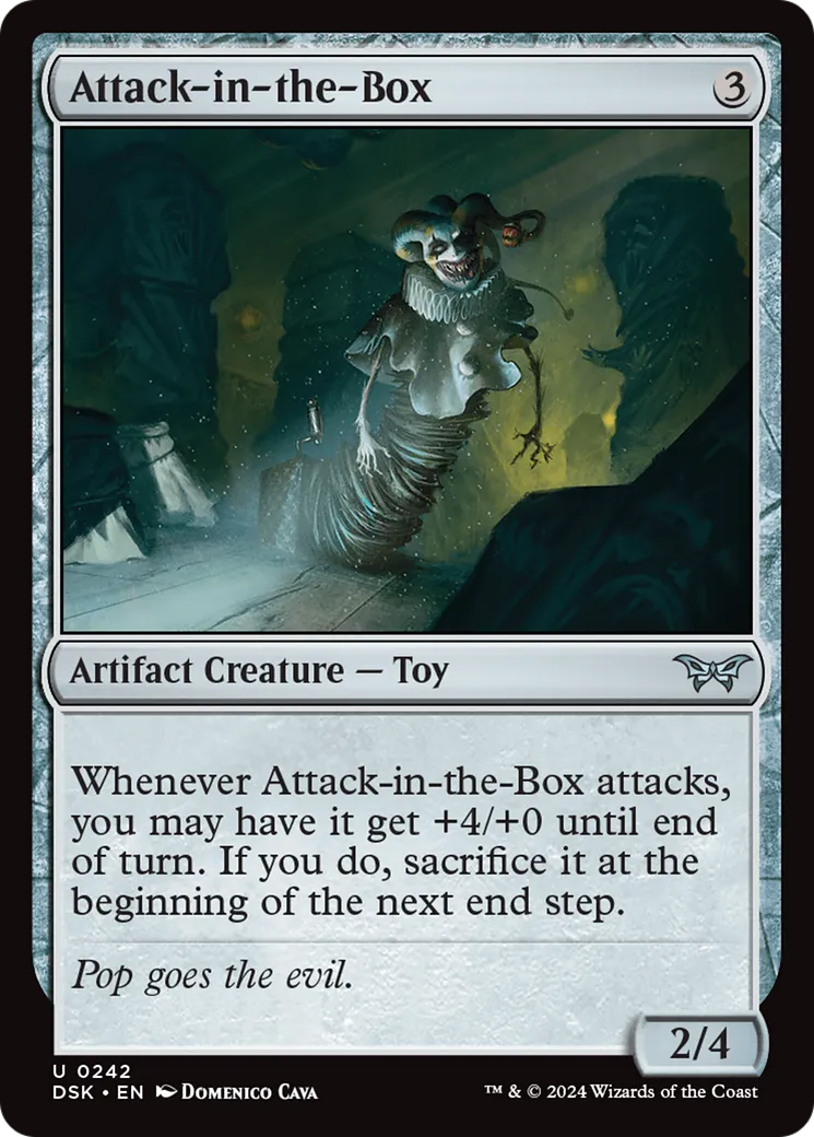 Attaque-à-ressort — Duskmourn: House of Horror — Magic: The Gathering