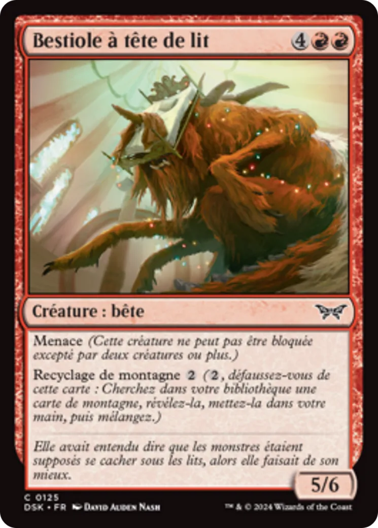 Bestiole à tête de lit from Duskmourn: House of Horror - Magic: The Gathering