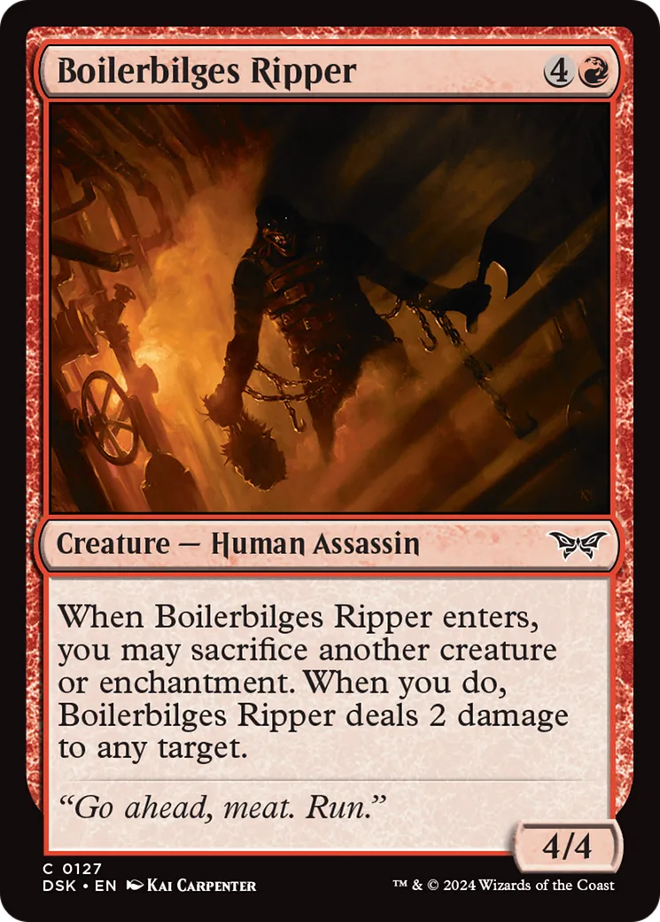 Éventreur de Bouillecale — Duskmourn: House of Horror — Magic: The Gathering