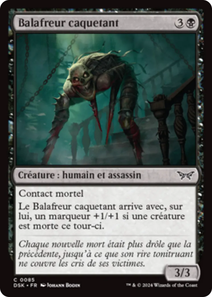 Balafreur caquetant — Duskmourn: House of Horror — Magic: The Gathering