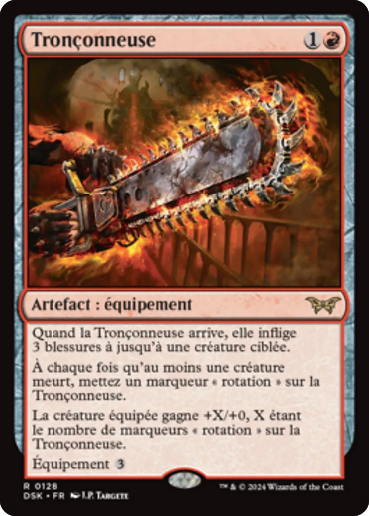 Tronçonneuse — Duskmourn: House of Horror — Magic: The Gathering