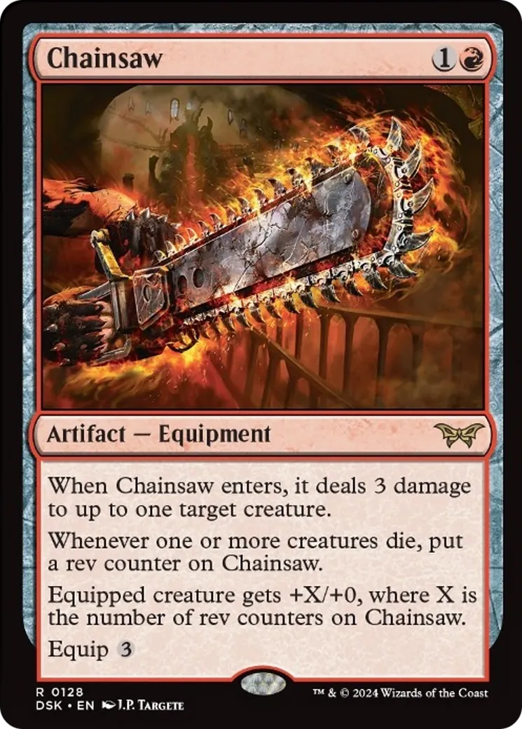 Chainsaw — Duskmourn: House of Horror — Magic: The Gathering