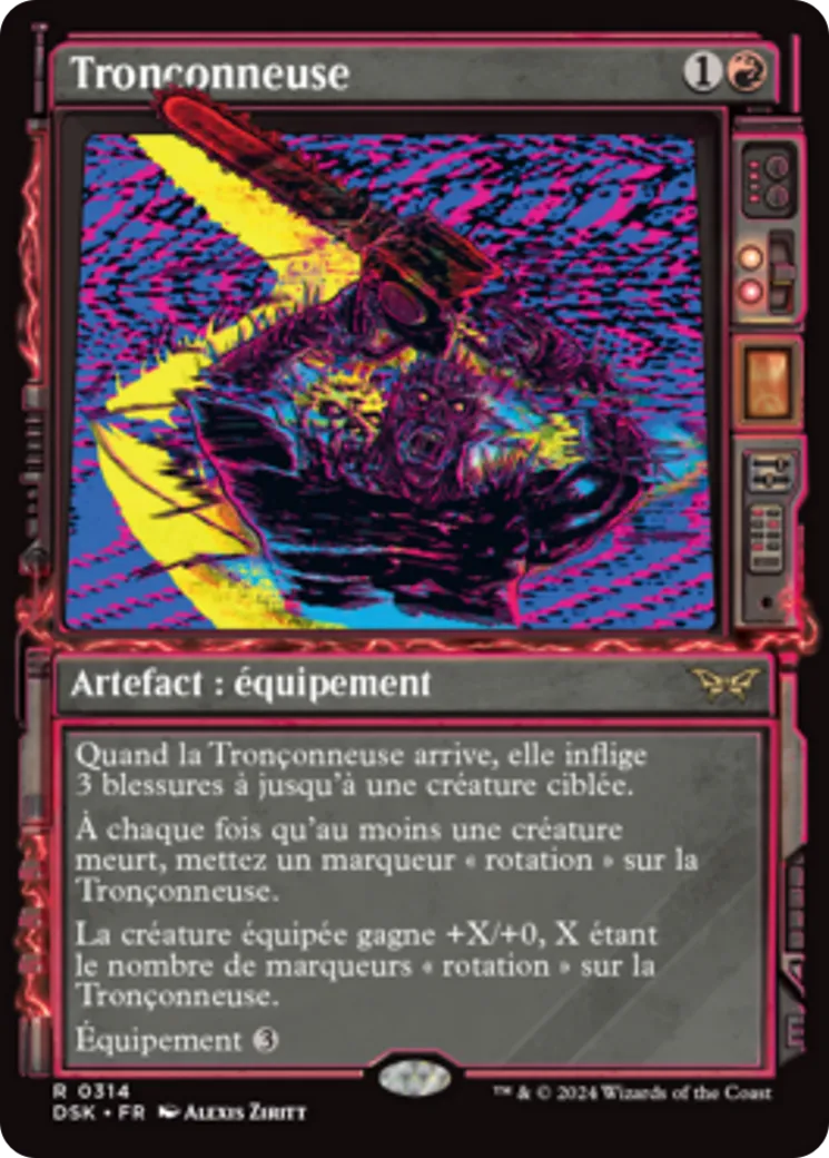 Tronçonneuse — Duskmourn: House of Horror — Magic: The Gathering