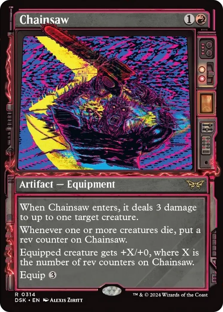 Chainsaw — Duskmourn: House of Horror — Magic: The Gathering