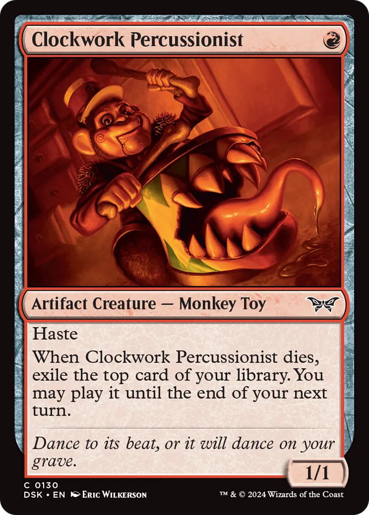 Percussionniste mécanique — Duskmourn: House of Horror — Magic: The Gathering