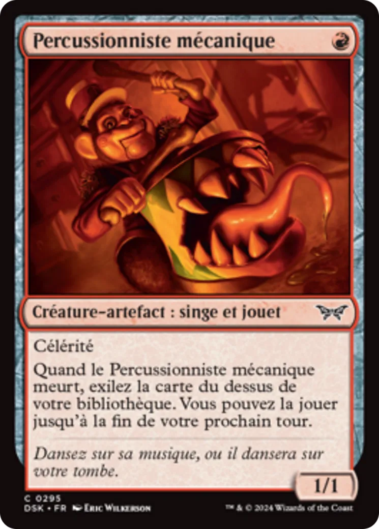 Percussionniste mécanique from Duskmourn: House of Horror - Magic: The Gathering