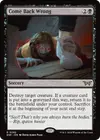 Product image for Come Back Wrong