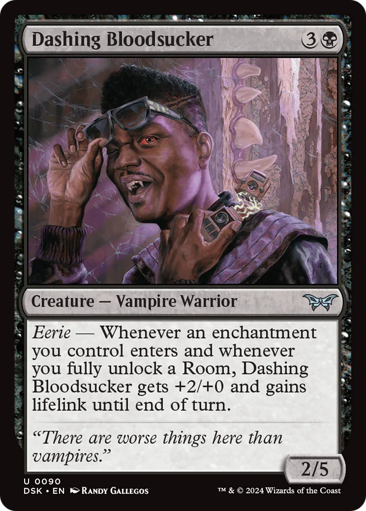 Suceur de sang fringant — Duskmourn: House of Horror — Magic: The Gathering