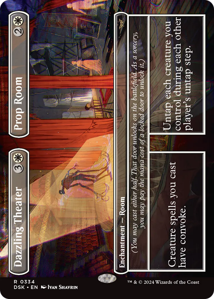 Dazzling Theater // Prop Room — Duskmourn: House of Horror — Magic: The Gathering