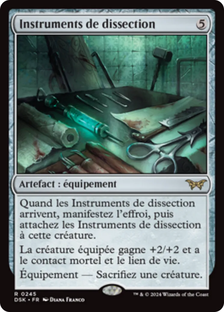 Instruments de dissection — Duskmourn: House of Horror — Magic: The Gathering