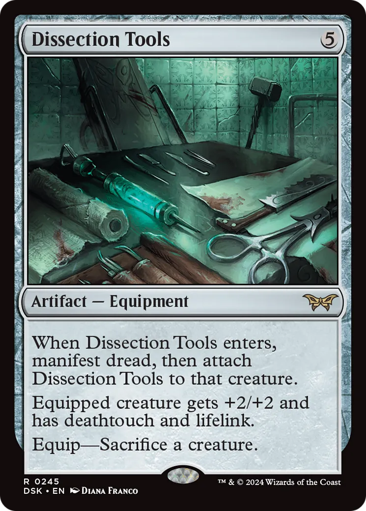 Dissection Tools — Duskmourn: House of Horror — Magic: The Gathering
