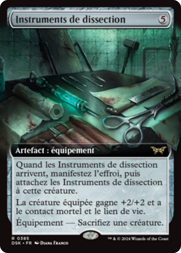 Instruments de dissection — Duskmourn: House of Horror — Magic: The Gathering