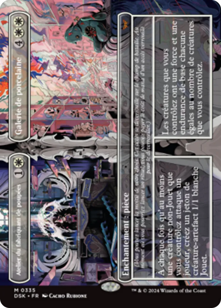 Atelier du fabriquant de poupées // Galerie de porcelaine — Duskmourn: House of Horror — Magic: The Gathering