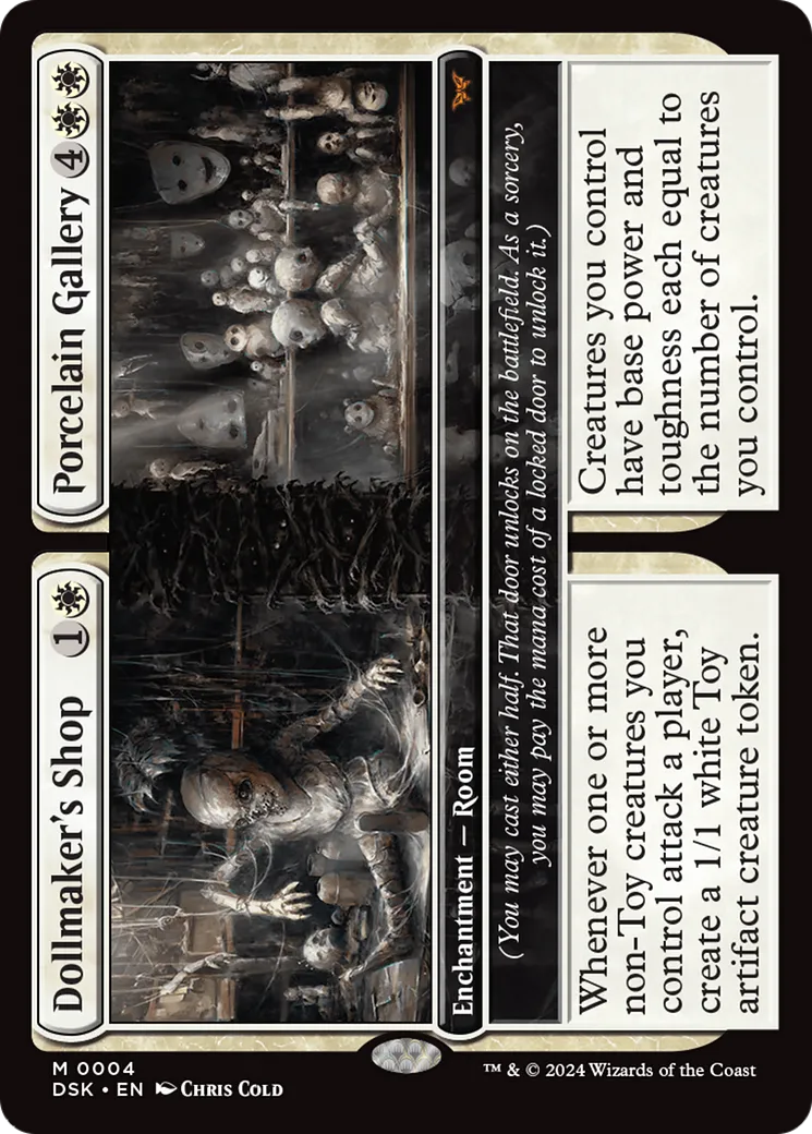 Dollmaker's Shop // Porcelain Gallery — Duskmourn: House of Horror — Magic: The Gathering