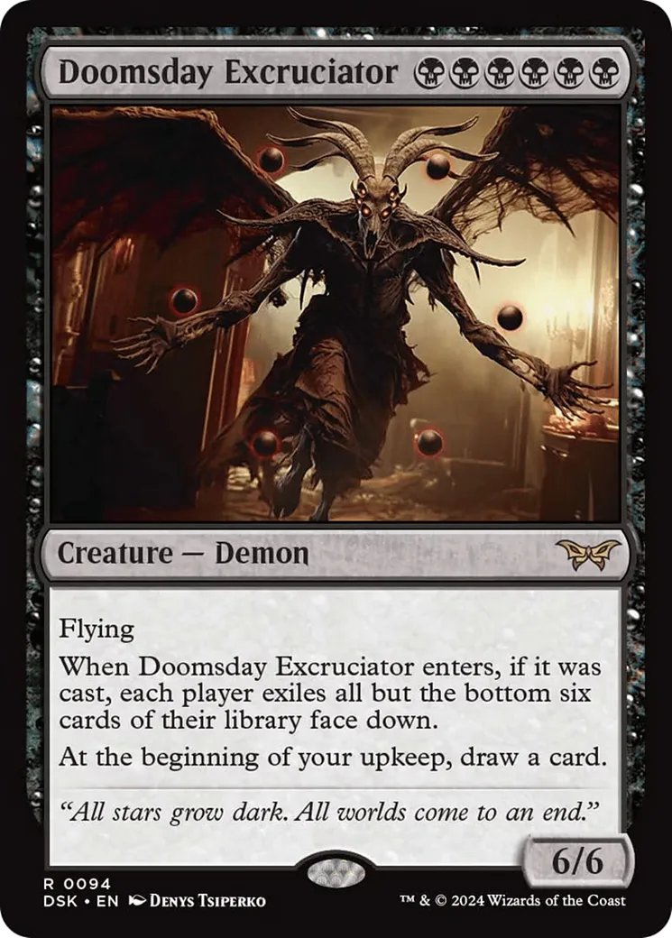 Doomsday Excruciator — Duskmourn: House of Horror — Magic: The Gathering