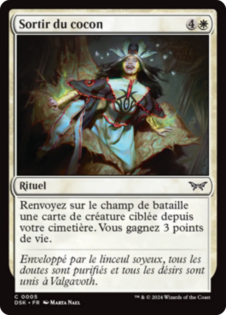 Sortir du cocon — Duskmourn: House of Horror — Magic: The Gathering