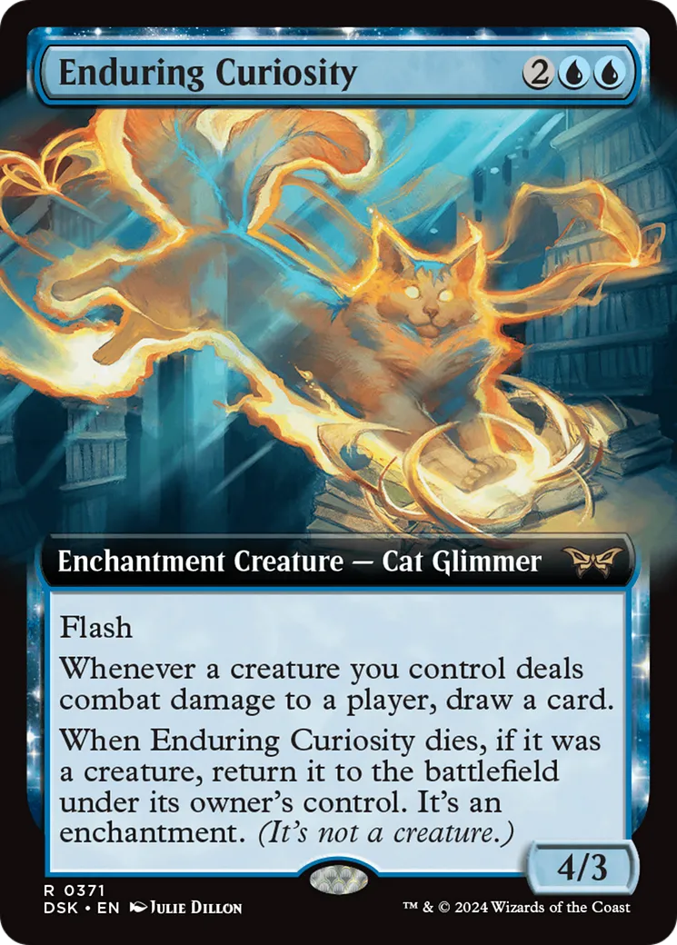 Enduring Curiosity from Duskmourn: House of Horror - Magic: The Gathering