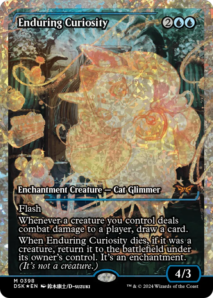 Enduring Curiosity from Duskmourn: House of Horror - Magic: The Gathering