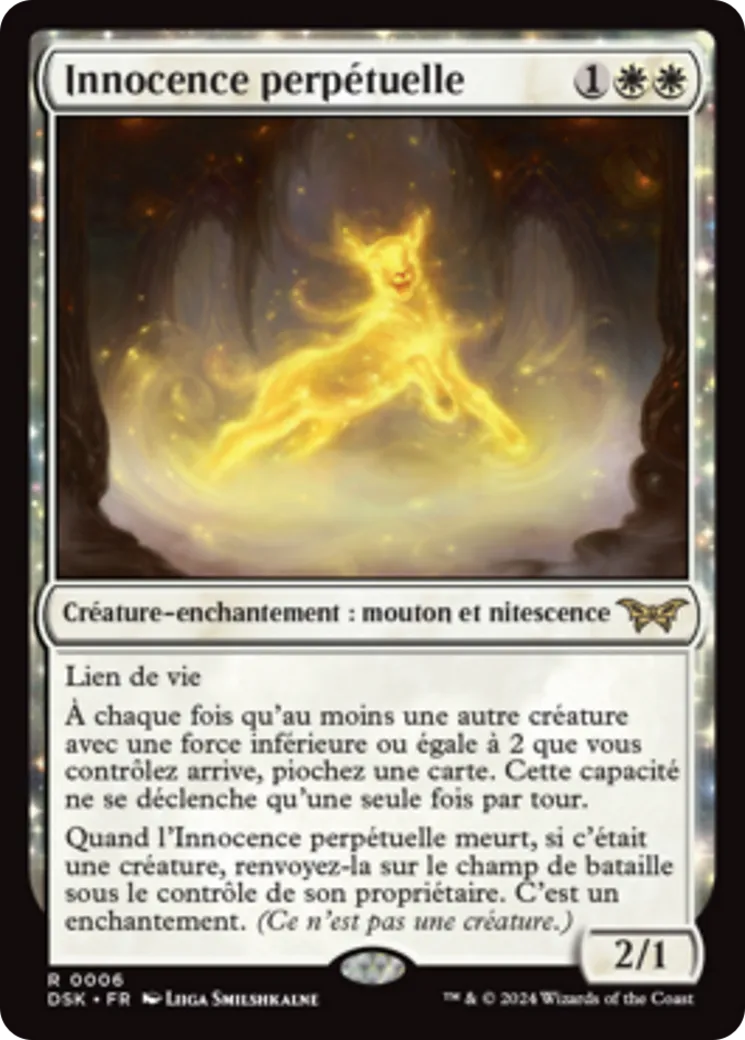 Innocence perpétuelle — Duskmourn: House of Horror — Magic: The Gathering