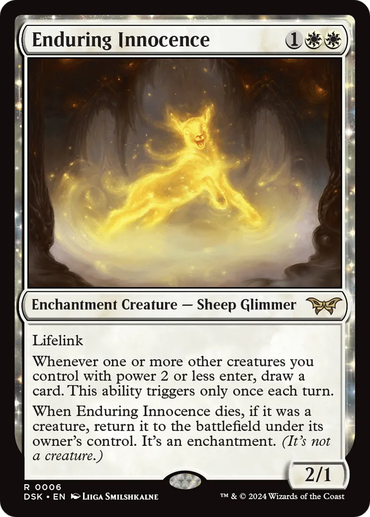 Enduring Innocence — Duskmourn: House of Horror — Magic: The Gathering