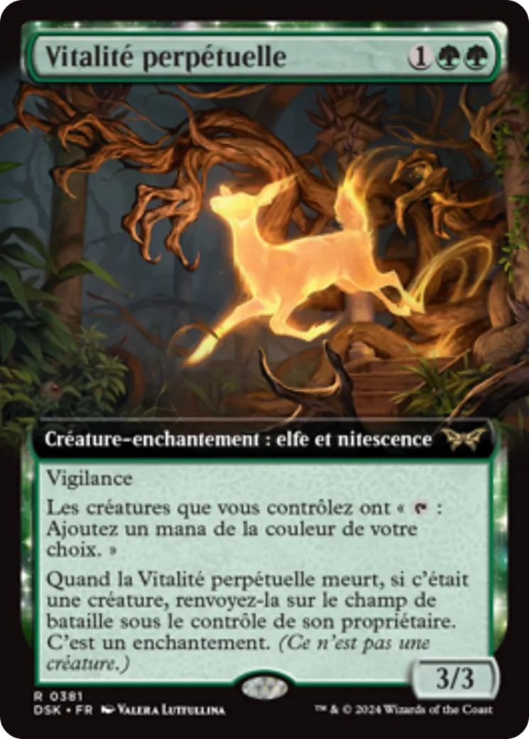 Vitalité perpétuelle — Duskmourn: House of Horror — Magic: The Gathering
