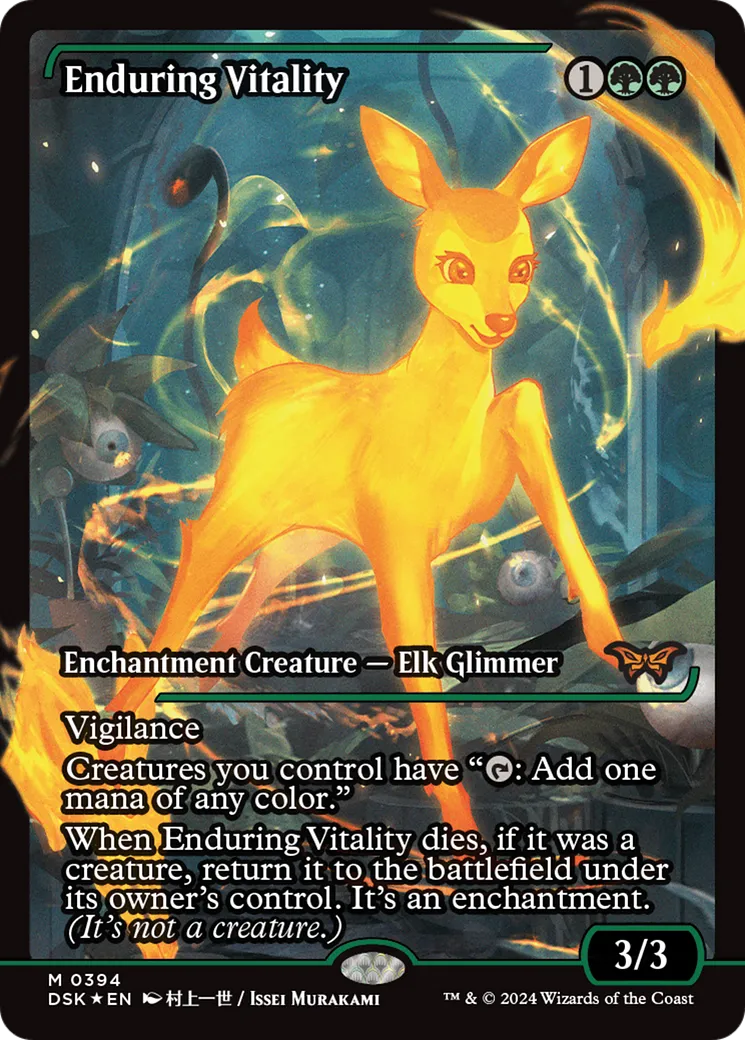 Enduring Vitality — Duskmourn: House of Horror — Magic: The Gathering