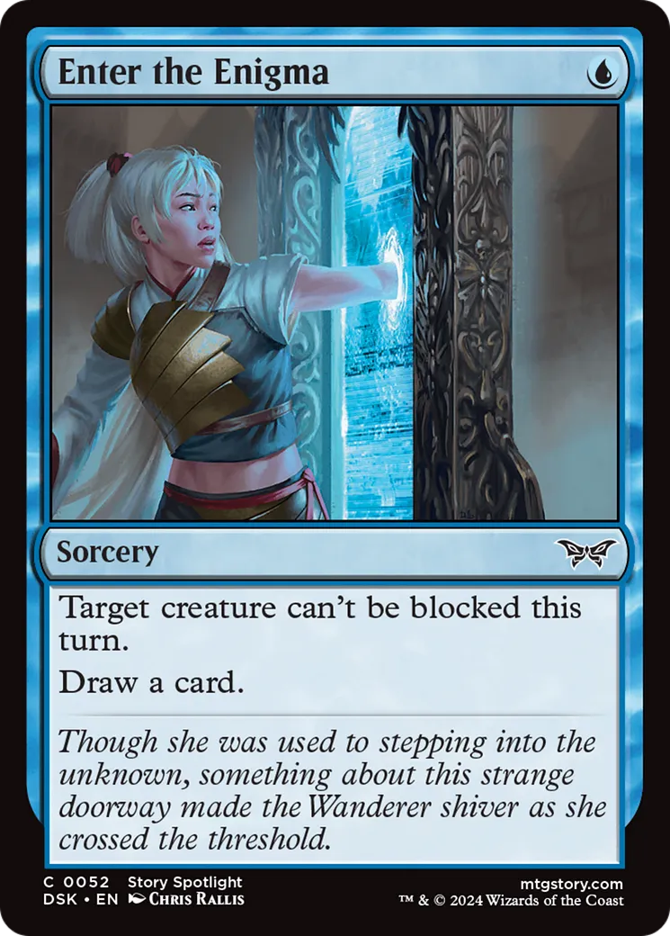 Pénétrer dans l'énigme — Duskmourn: House of Horror — Magic: The Gathering