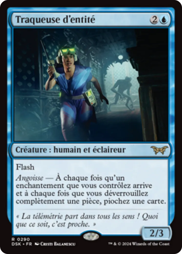 Traqueuse d'entité — Duskmourn: House of Horror — Magic: The Gathering