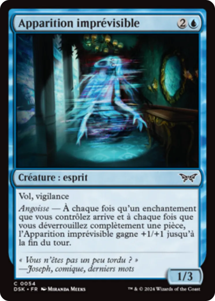 Apparition imprévisible from Duskmourn: House of Horror - Magic: The Gathering