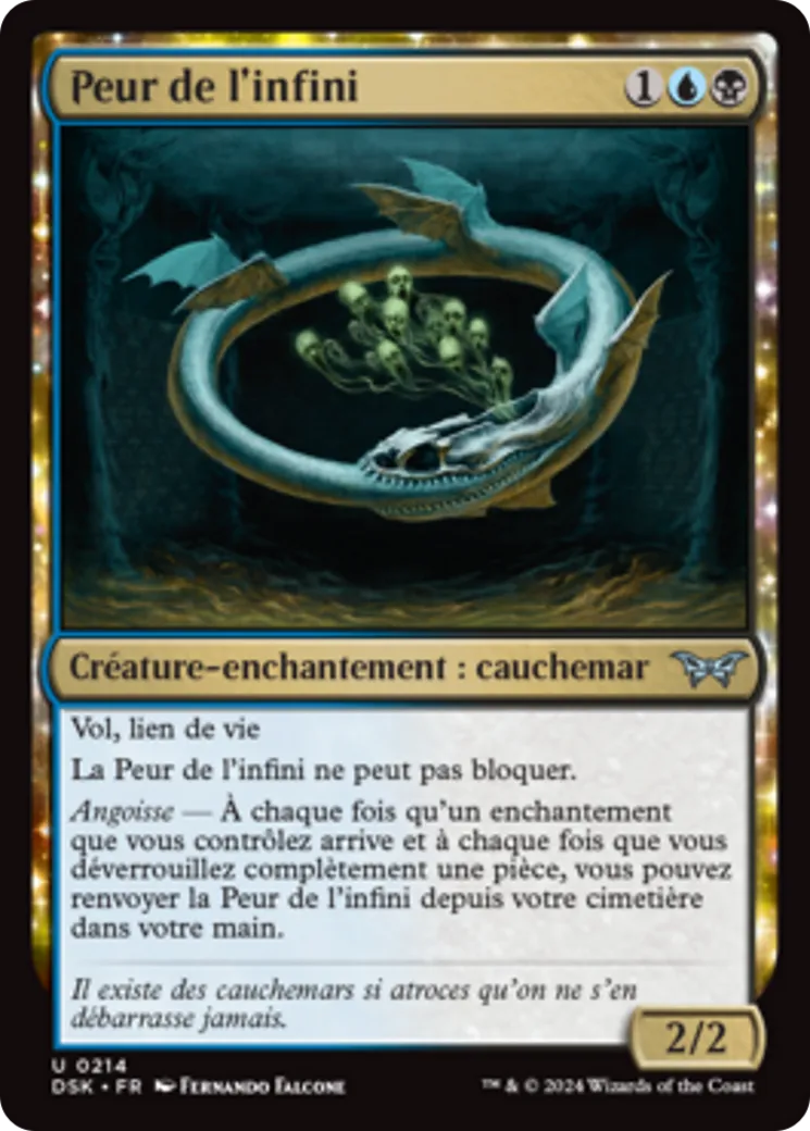 Peur de l'infini — Duskmourn: House of Horror — Magic: The Gathering