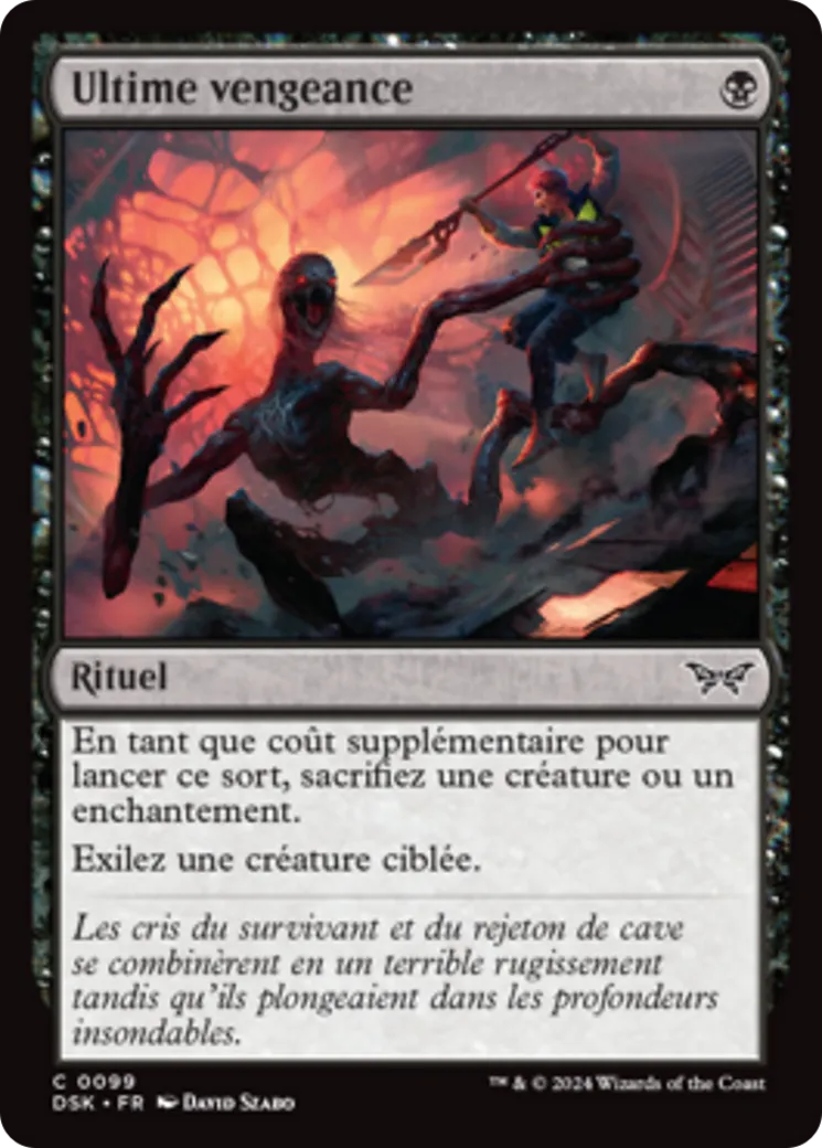 Ultime vengeance — Duskmourn: House of Horror — Magic: The Gathering